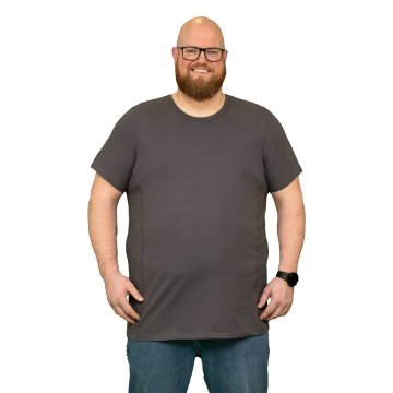 Alca Easy-Going 1-Pck Men T-Shirt O-Neck Dark Grey XXL