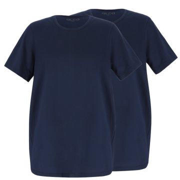 Alca Authentic 2-Pck Men T-shirt O-Neck Navy 5XL