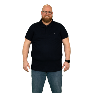 Alca Stylish 1-Pck Men Polo Shirt Navy 5XL